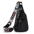 Soft Leather Chest Bag Retro Women Bag Crossbody Bag